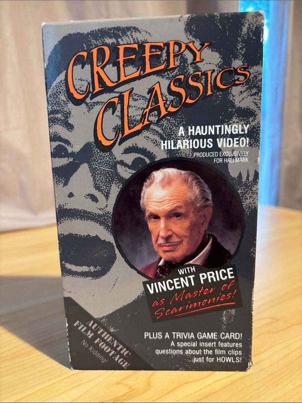 Hallmark Creepy Classics with Vincent Price Horror Trivia VHS 🧟‍♂️